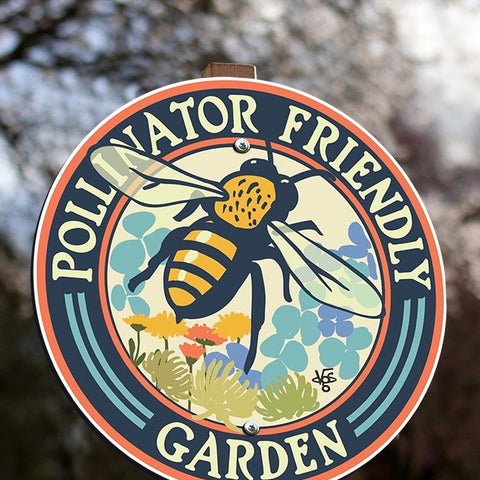 Pollinator Friendly Garden Sign Pro Time Lawn Seed