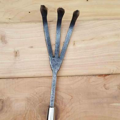 3-Tine Cultivator - Hand Forged Pro Time Lawn Seed